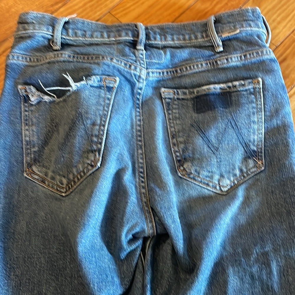 Mother Superior The Hustler Ankle Fray jeans size 26 - Picture 5 of 6